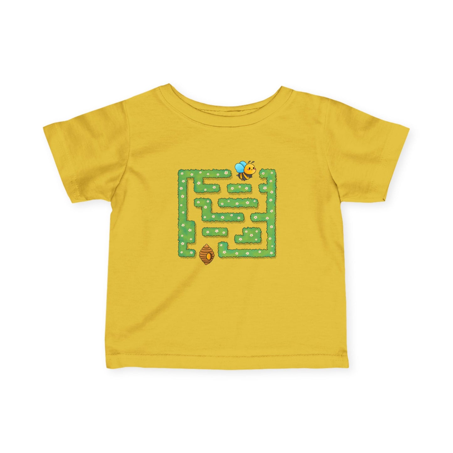 Infant Tee: Cute Baby Maze Game Inspired Toddler Shirt - Birthday Gift