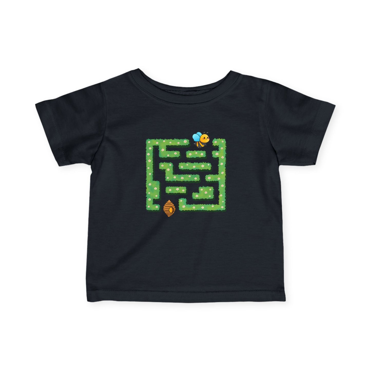 Infant Tee: Cute Baby Maze Game Inspired Toddler Shirt - Birthday Gift