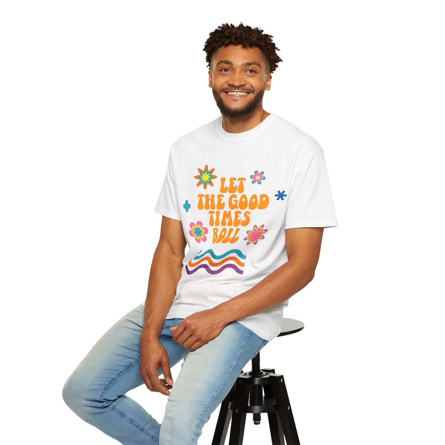 Groovy Graphic Tee Fest Shirt: Let the Good Times Roll Vintage Vibe