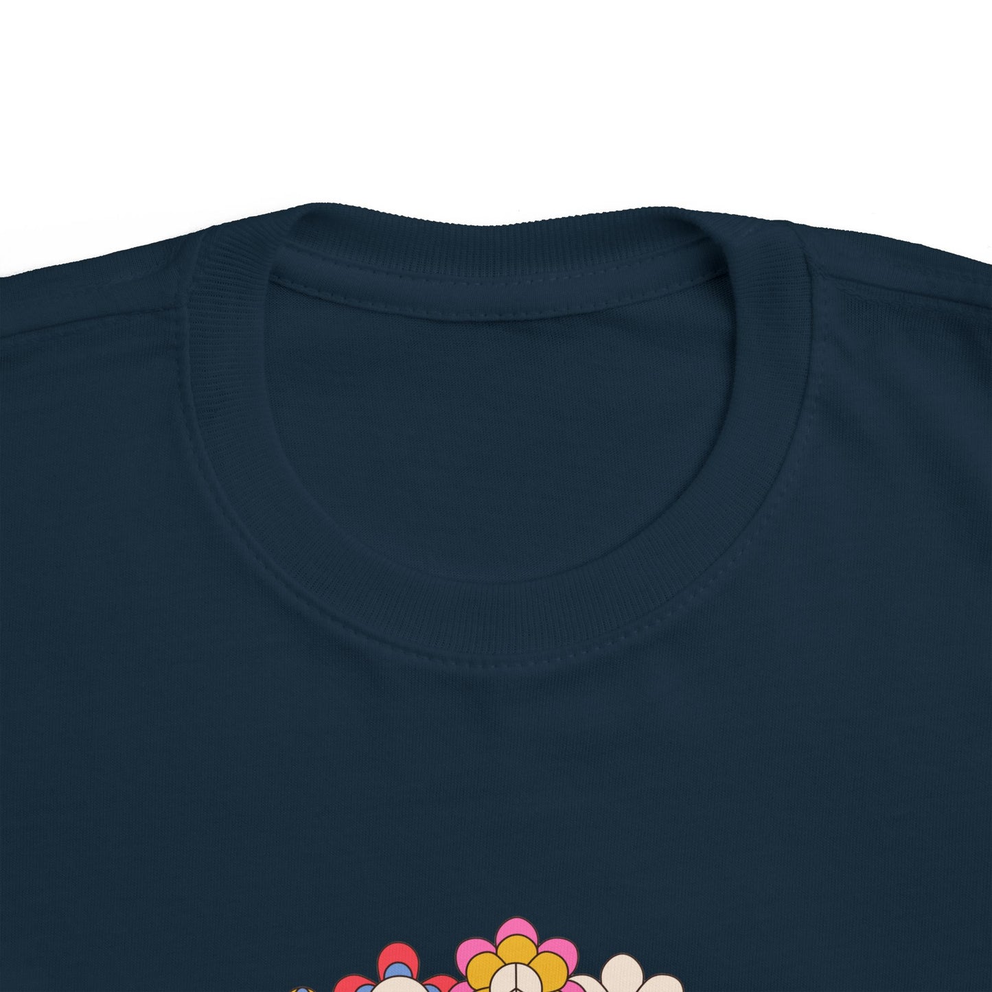 Toddler Tee Flower Power - Never Stop Growing, Cute Kids Shirt