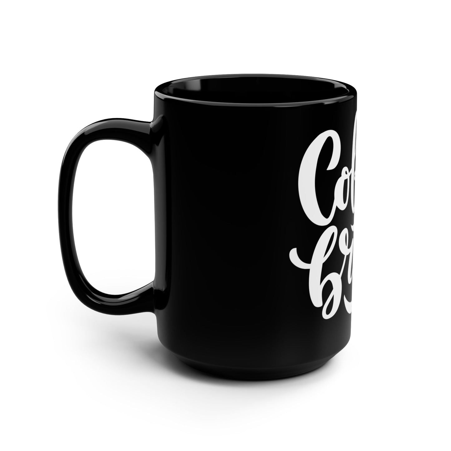 Coffee Break Mug | Black 15oz Mug for Coffee Lovers