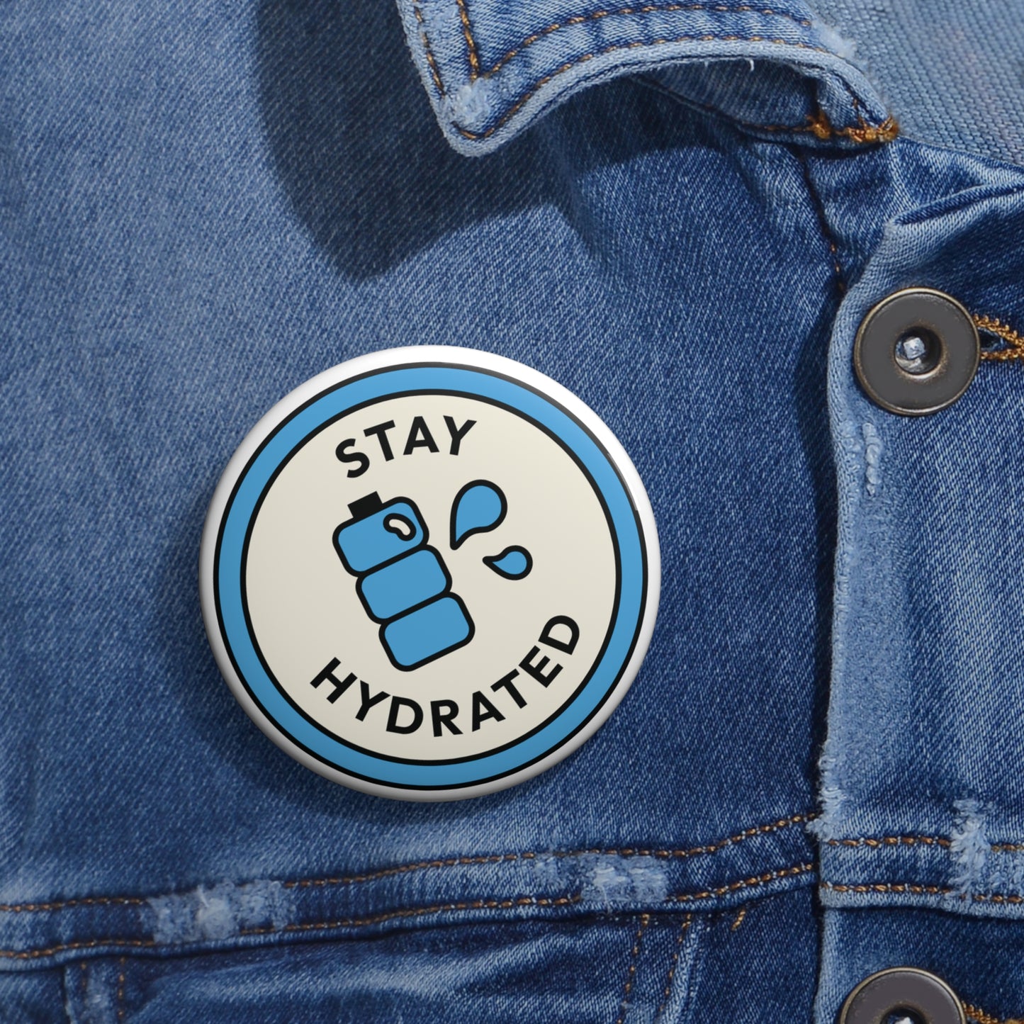 Custom Metal Pin Buttons | Gifts for Him & Her
