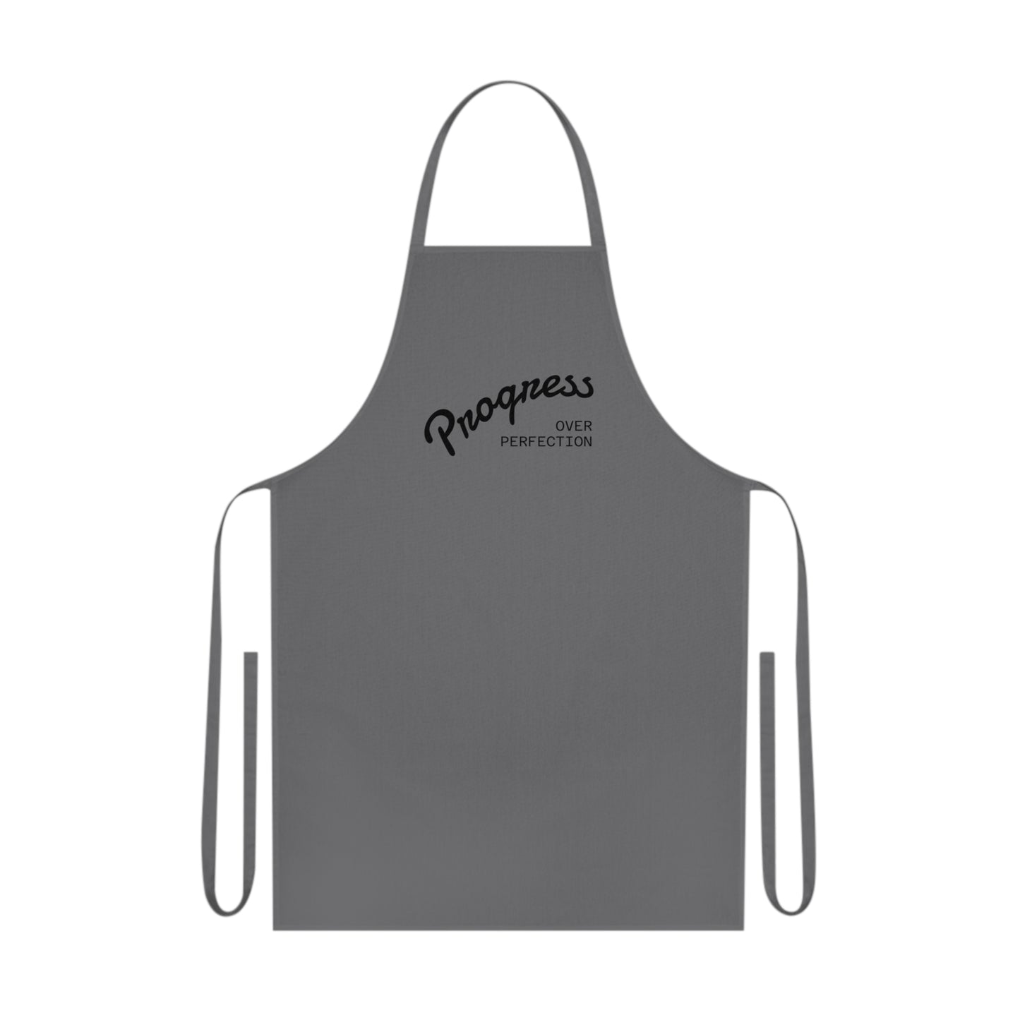 Progress Over Perfection Cotton Apron | Cooking Gift
