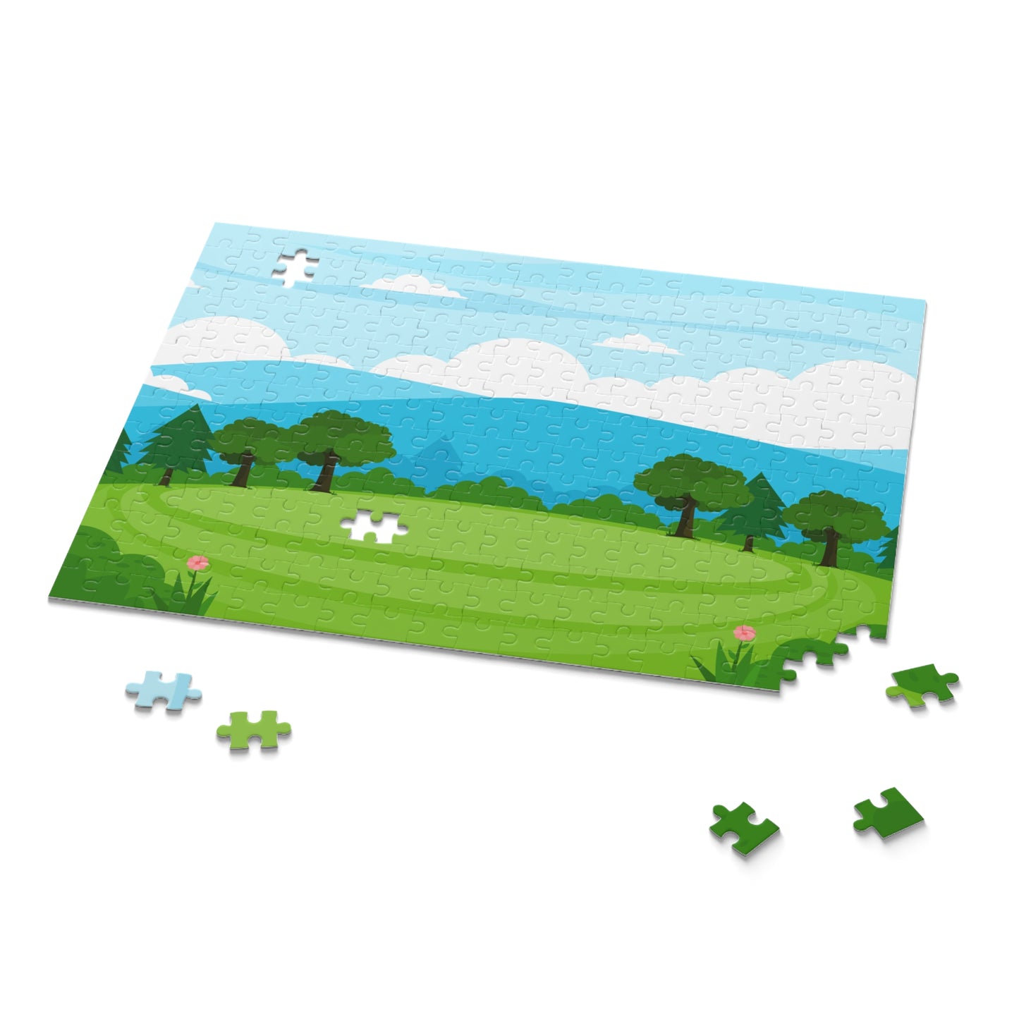 Nature Landscape Puzzle For Kids - 120, 252, 500-Piece