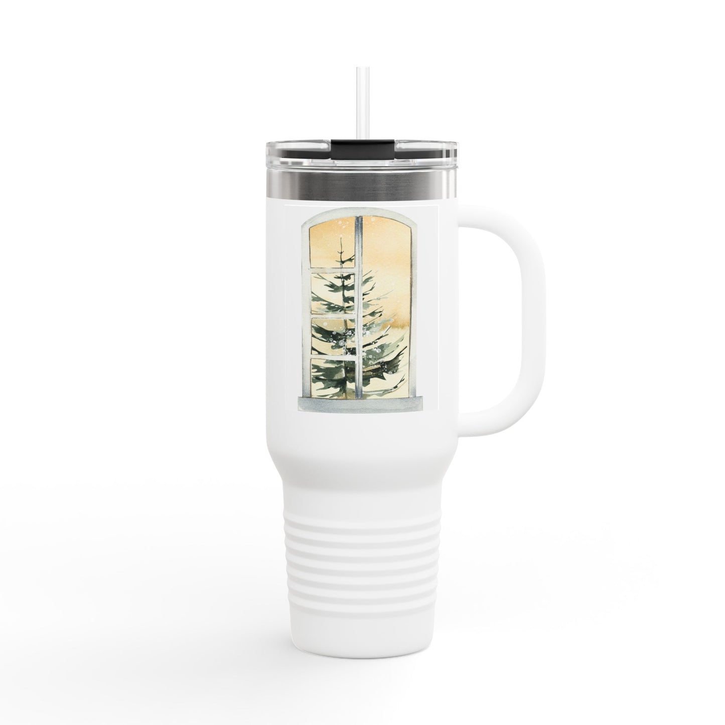 Insulated Travel Mug 40oz | Nature Design for Outdoor Lovers