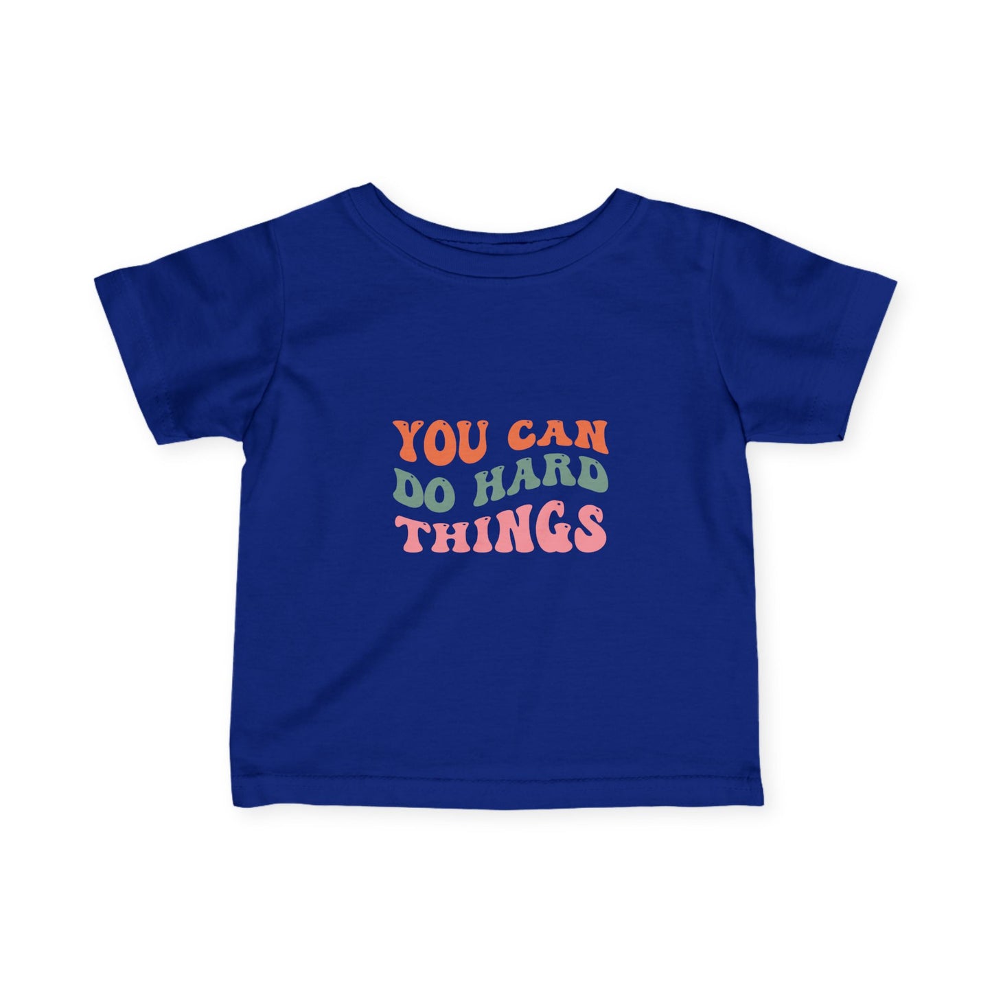 You Can Do Hard Things Baby Tee | Motivational Infant Shirt
