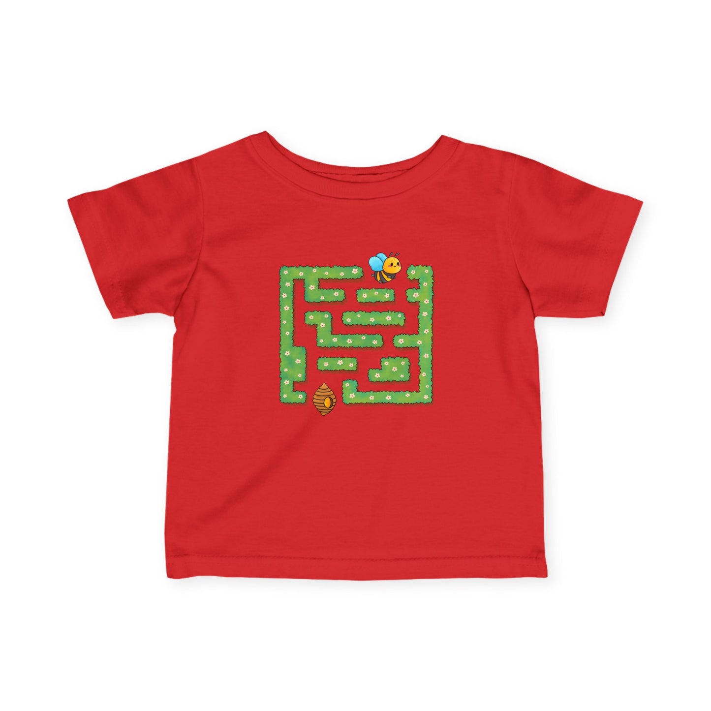 Infant Tee: Cute Baby Maze Game Inspired Toddler Shirt - Birthday Gift