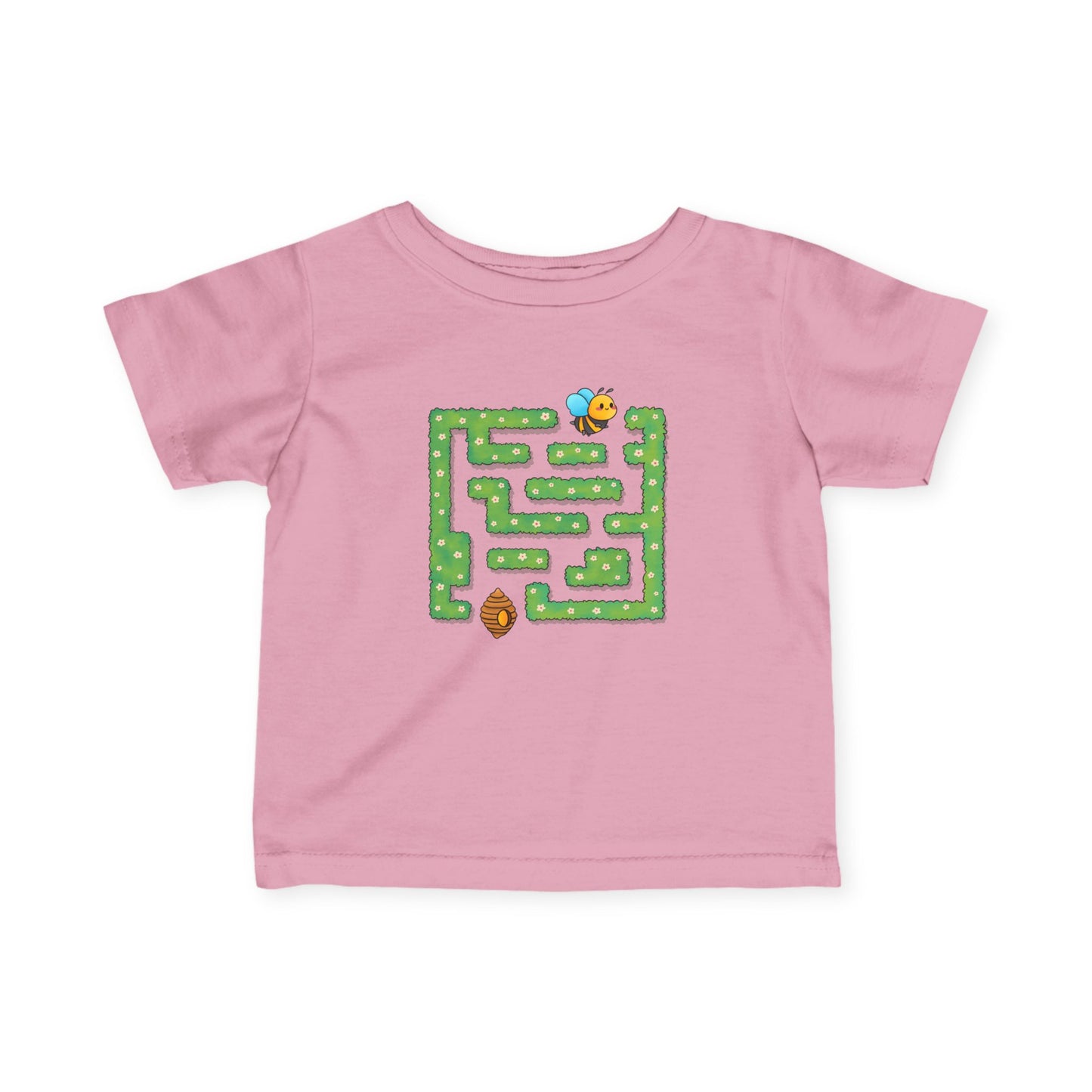 Infant Tee: Cute Baby Maze Game Inspired Toddler Shirt - Birthday Gift