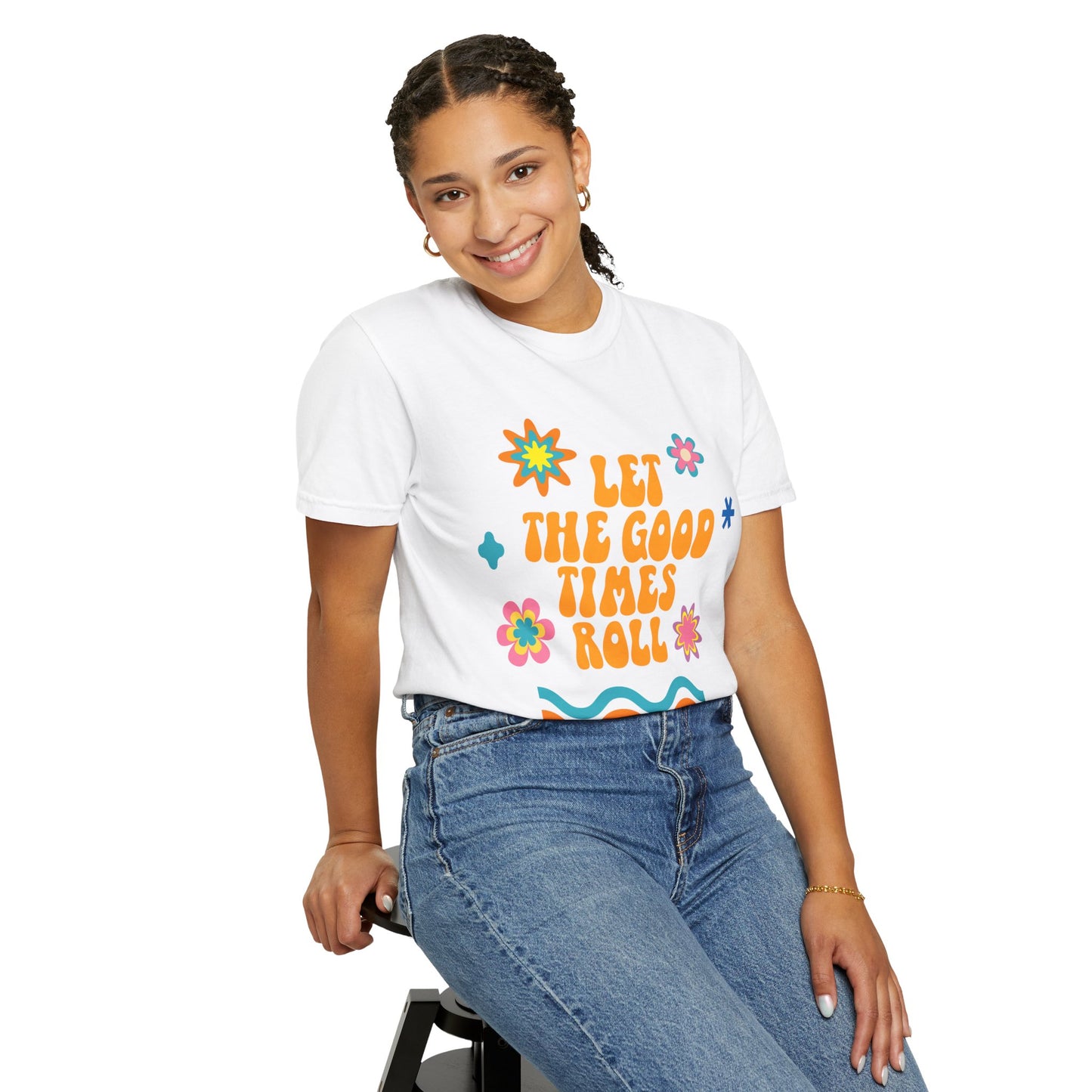 Groovy Graphic Tee Fest Shirt: Let the Good Times Roll Vintage Vibe