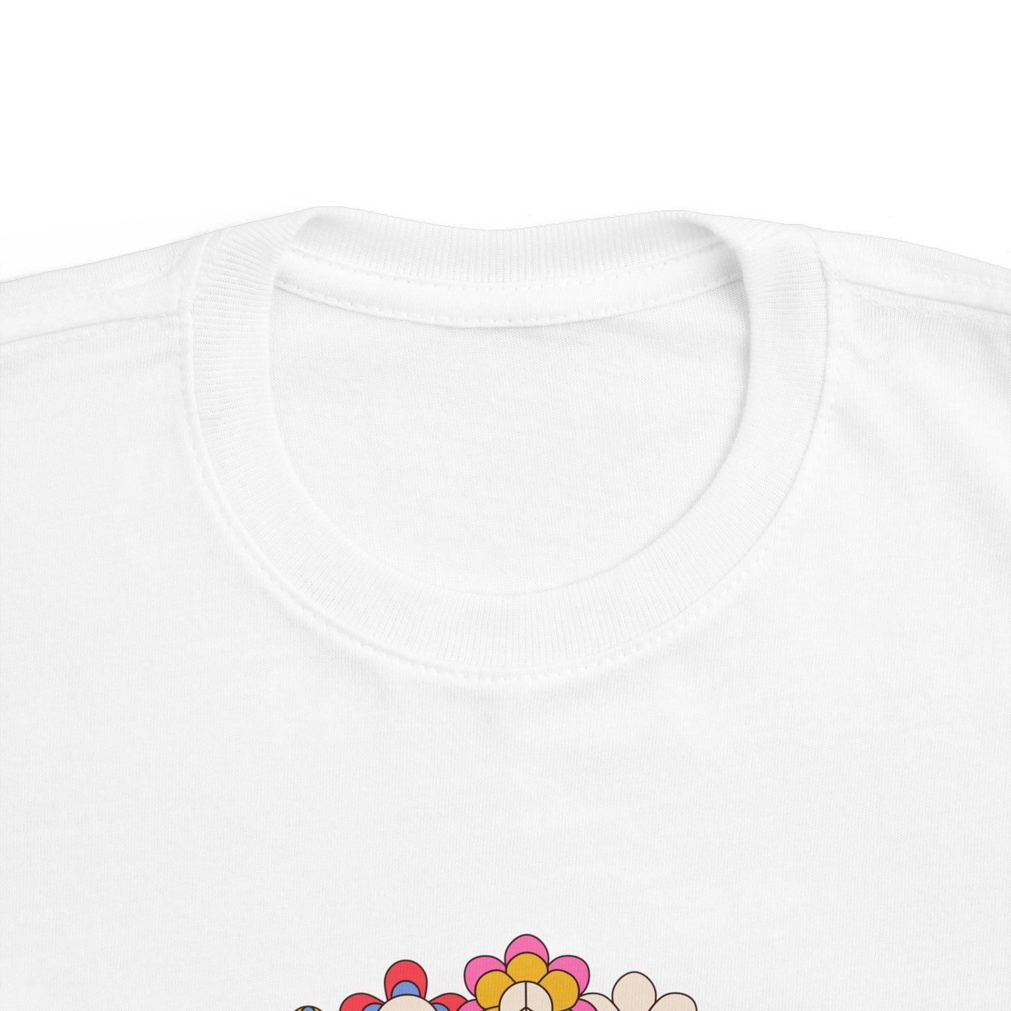 Toddler Tee Flower Power - Never Stop Growing, Cute Kids Shirt
