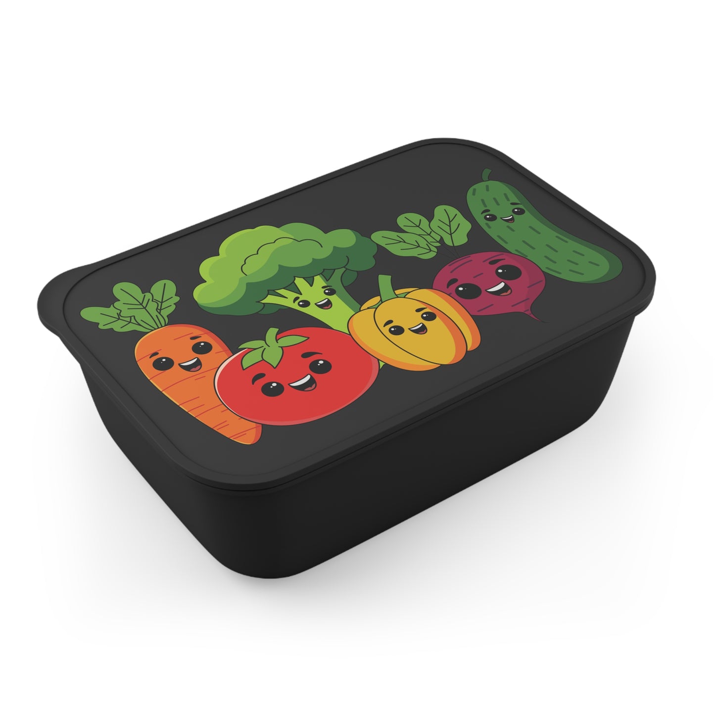 Cute Veggie Kids Bento Box | Eco-Friendly Food Container