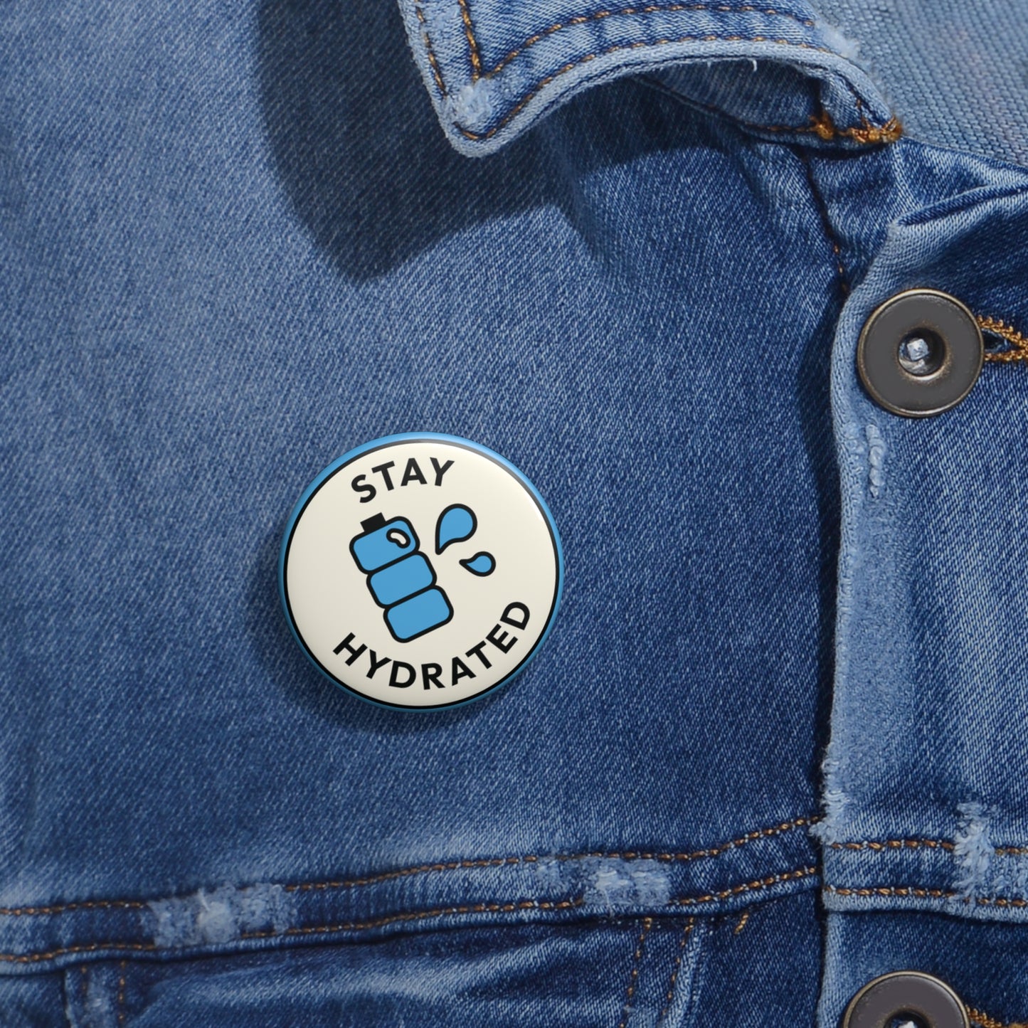 Custom Metal Pin Buttons | Gifts for Him & Her