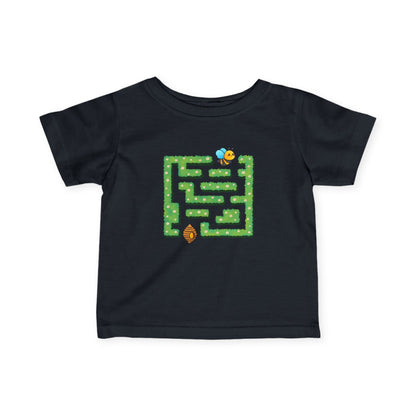 Infant Tee: Cute Baby Maze Game Inspired Toddler Shirt - Birthday Gift