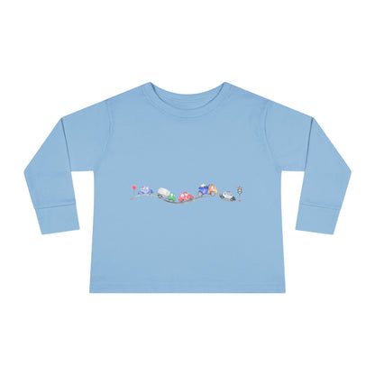 Toddler Long Sleeve Car Tee
