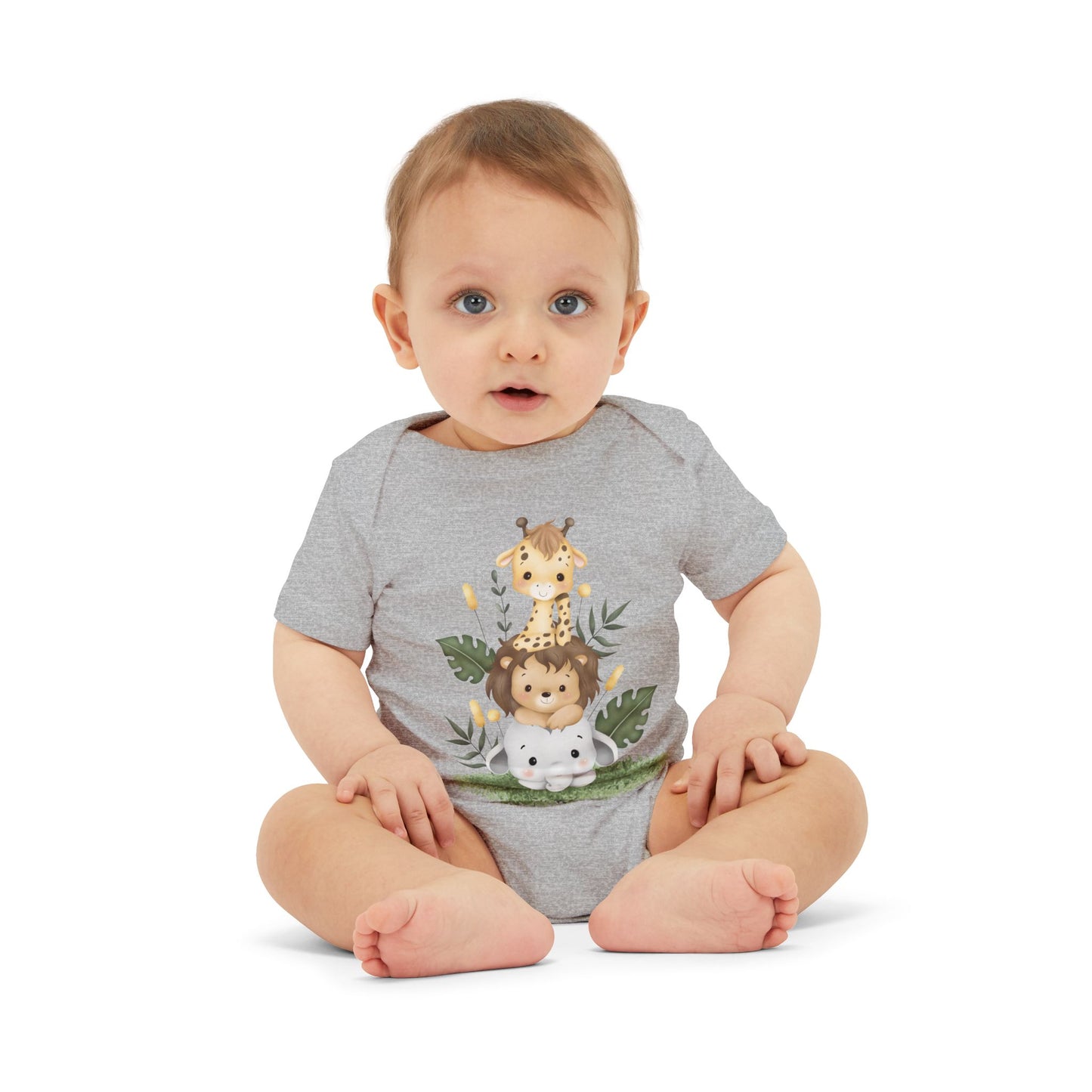 Animal Print Infant Bodysuit | Baby Shower Gift Onesie