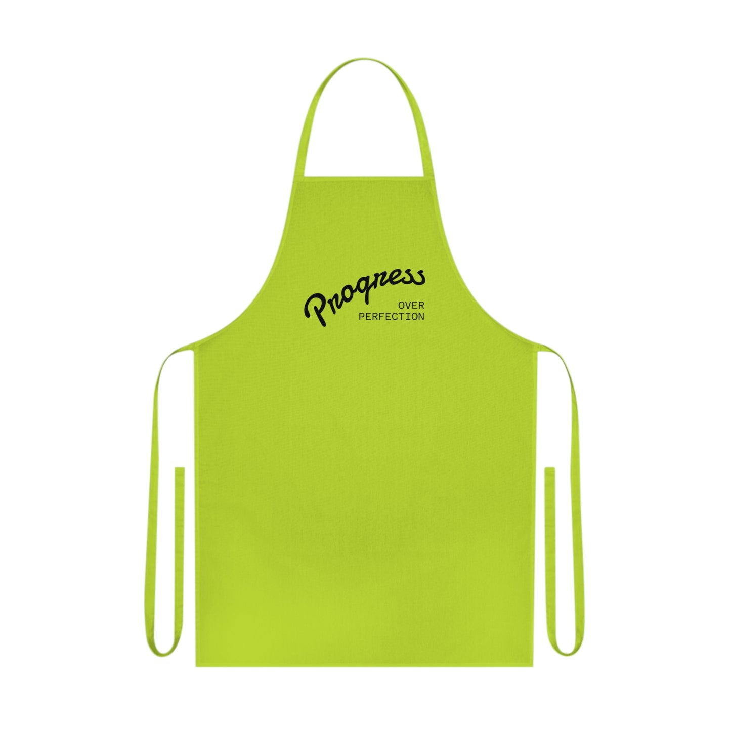 Progress Over Perfection Cotton Apron | Cooking Gift