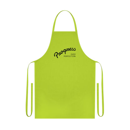Progress Over Perfection Cotton Apron | Cooking Gift
