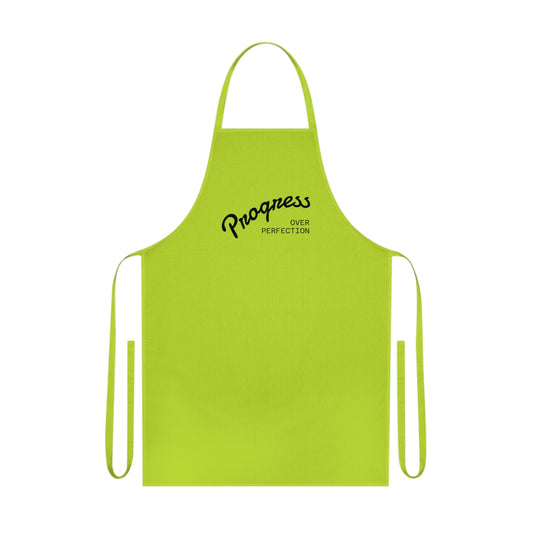 Progress Over Perfection Cotton Apron | Cooking Gift