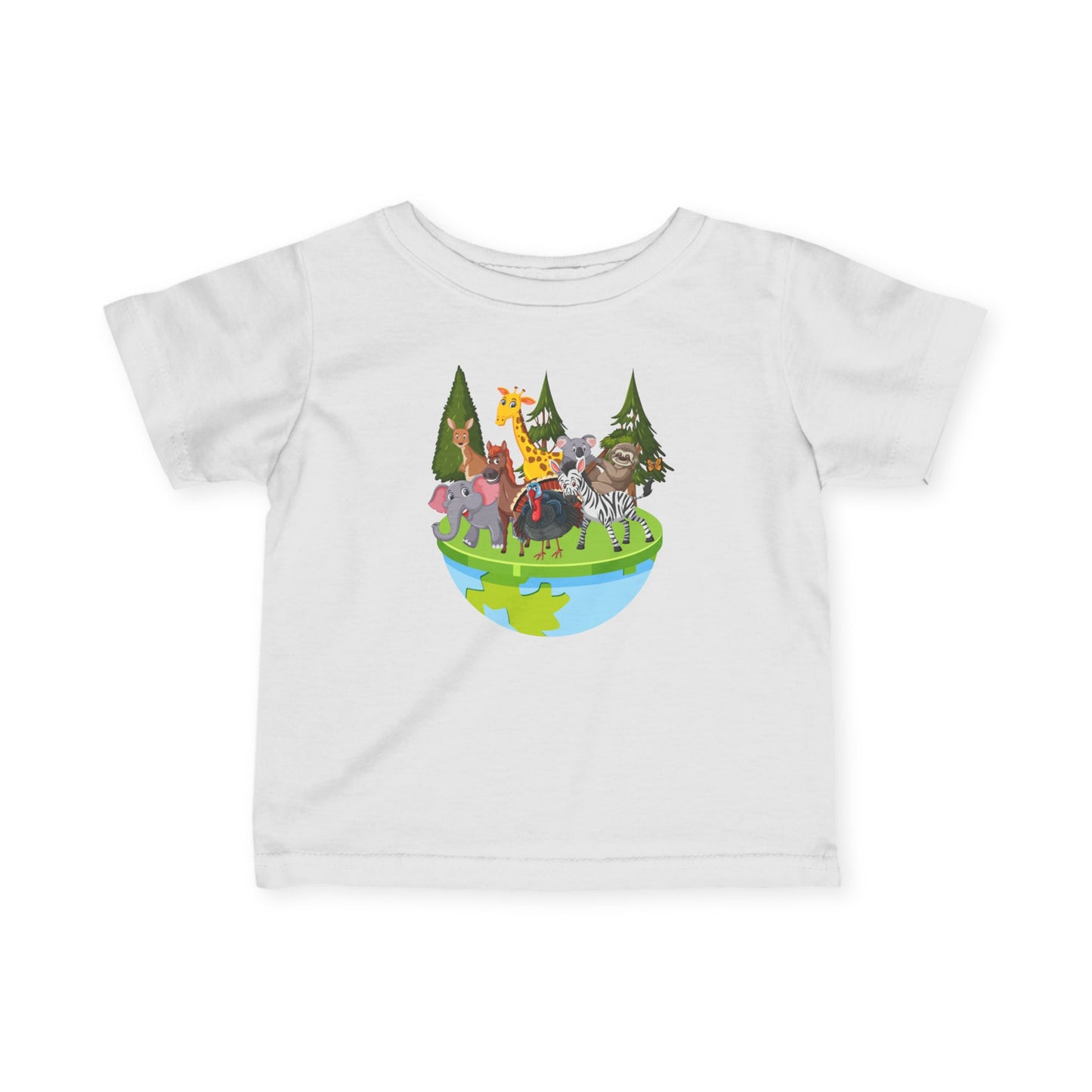 Animal Adventure Tee | Cute Baby Shirt Earth Day Gift