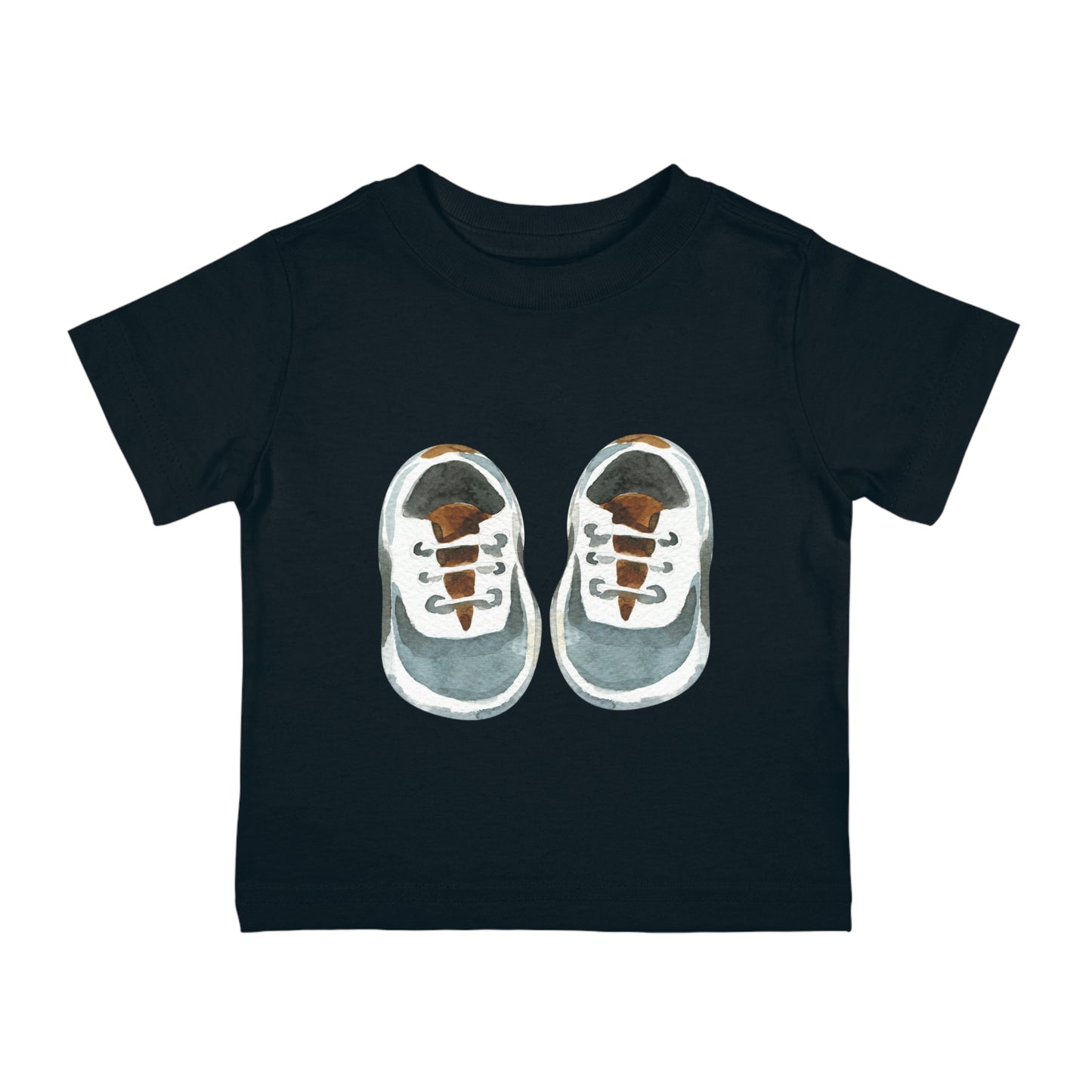 Sneaker Design Infant Cotton Tee | Baby Shower Gift