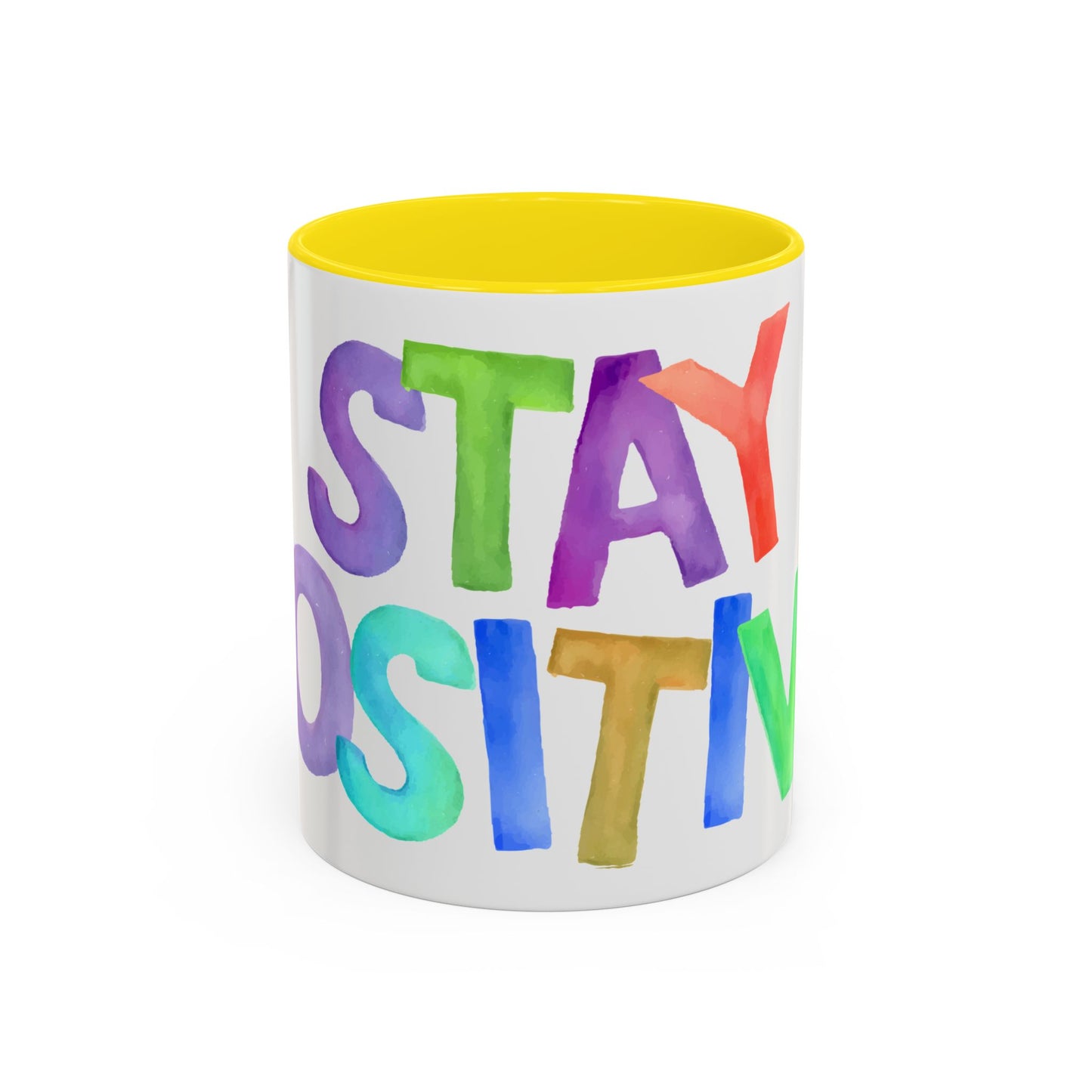 Stay Positive Coffee Mug | Motivational Inspiring Gift Cup