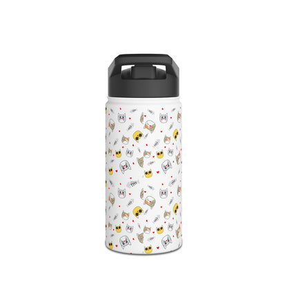 Cute Owl Stainless Steel Water Bottle | Insulated Travel Mug