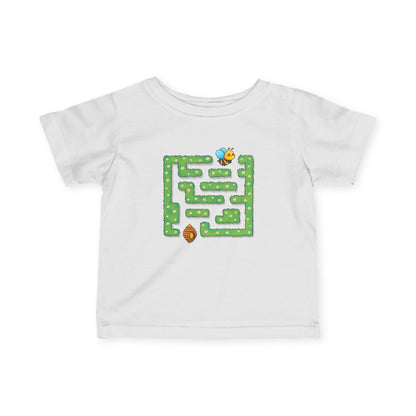 Infant Tee: Cute Baby Maze Game Inspired Toddler Shirt - Birthday Gift
