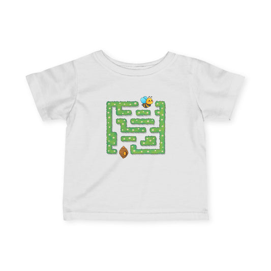 Infant Tee: Cute Baby Maze Game Inspired Toddler Shirt - Birthday Gift