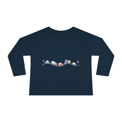 Toddler Long Sleeve Car Tee
