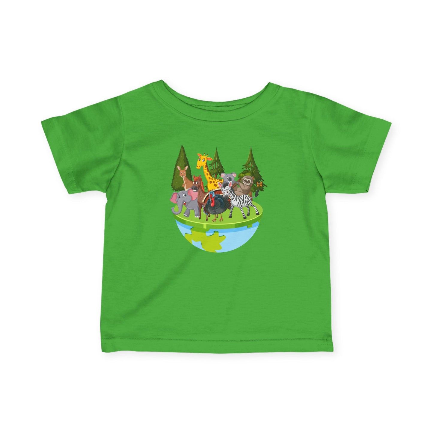 Animal Adventure Tee | Cute Baby Shirt Earth Day Gift