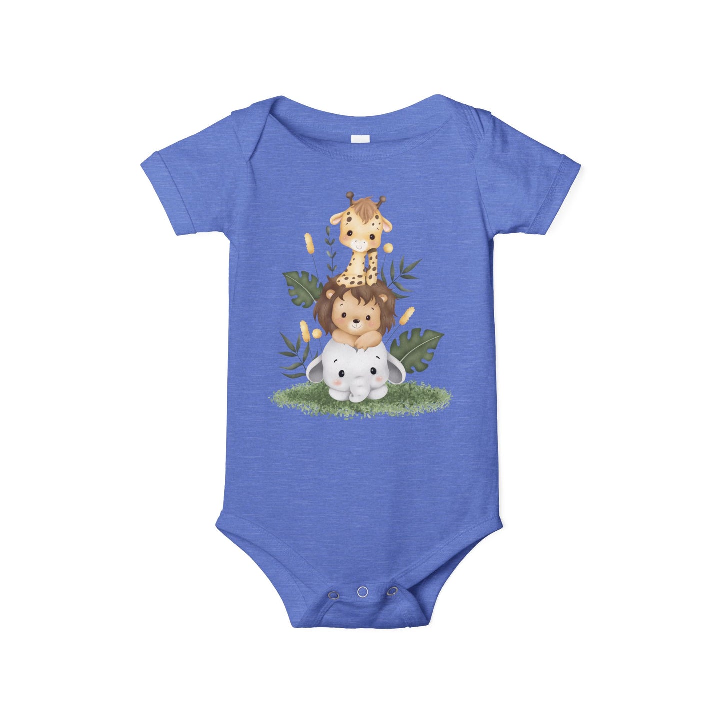 Animal Print Infant Bodysuit | Baby Shower Gift Onesie