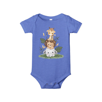 Animal Print Infant Bodysuit | Baby Shower Gift Onesie