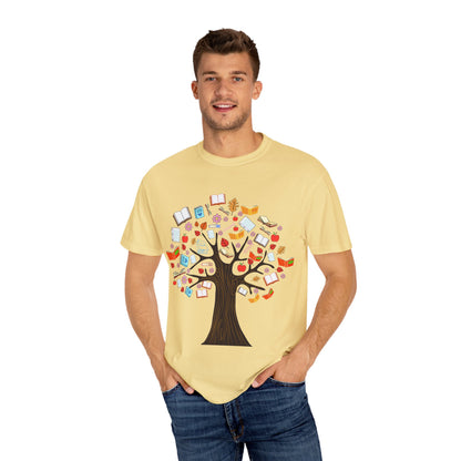 Whimsical Tree Unisex T-shirt | Nature Lover Eco-Friendly Tee