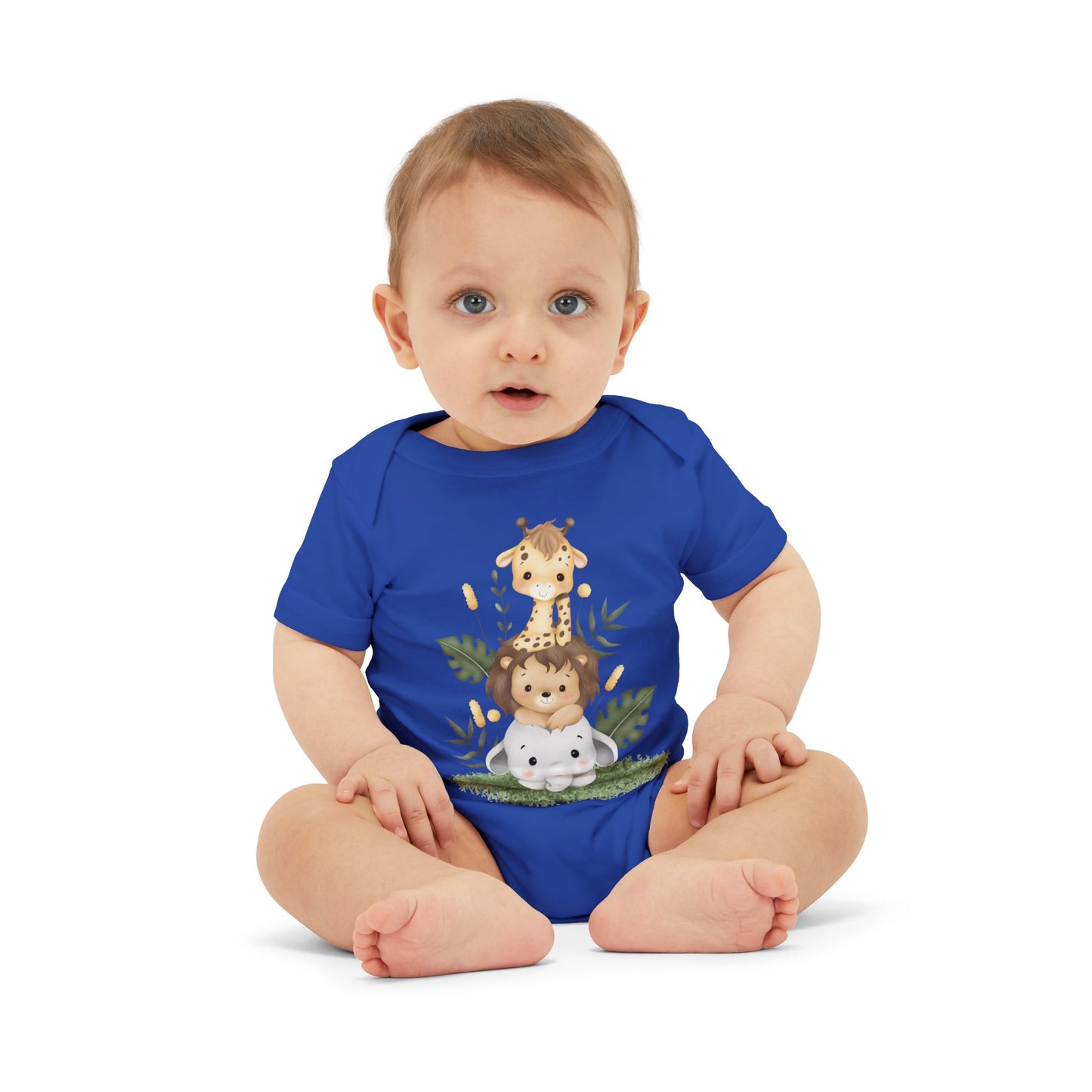 Animal Print Infant Bodysuit | Baby Shower Gift Onesie