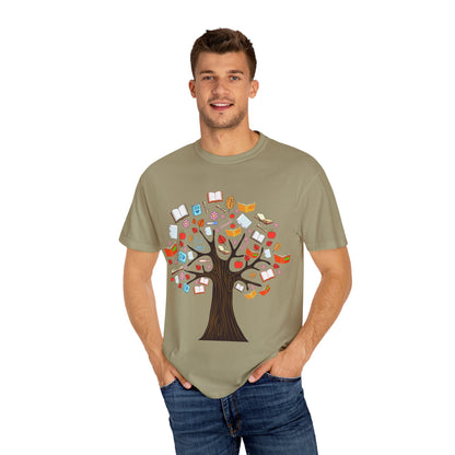 Whimsical Tree Unisex T-shirt | Nature Lover Eco-Friendly Tee