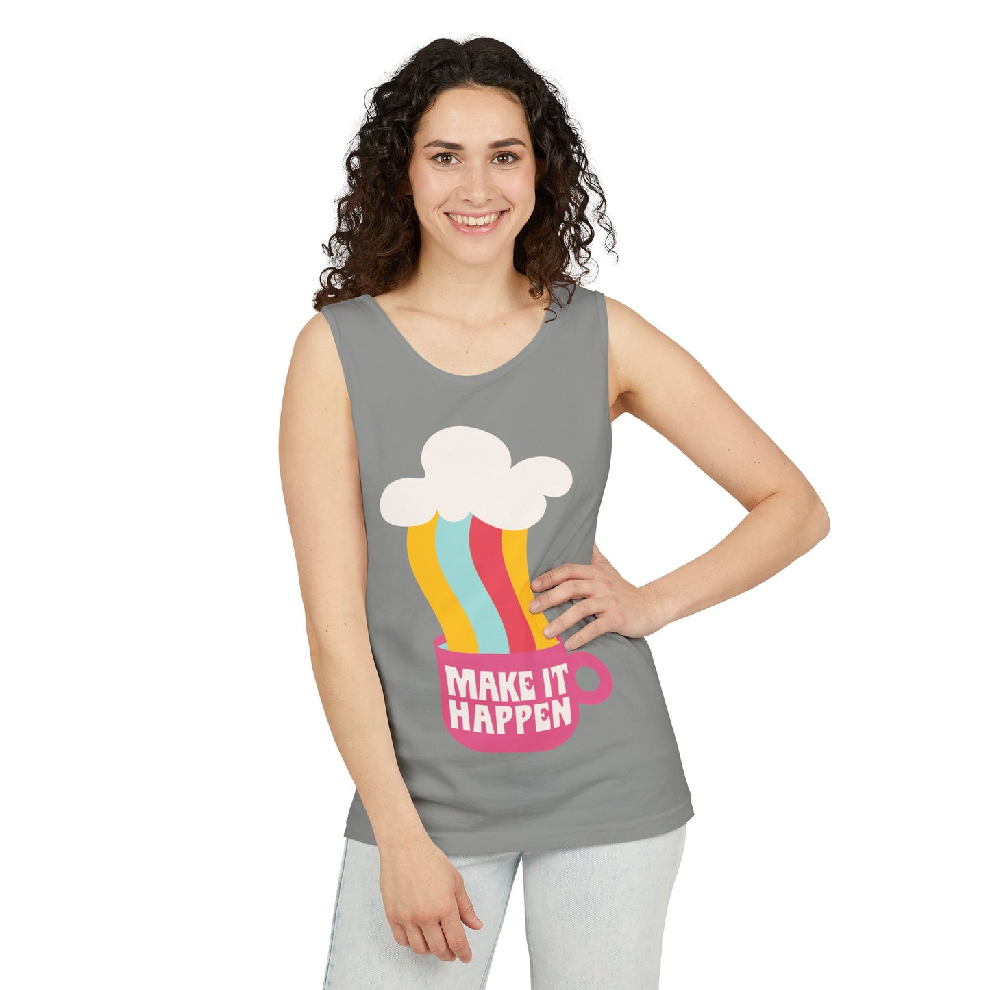 Colorful Motivational Tank Top - Unisex Tee | Gift for Her
