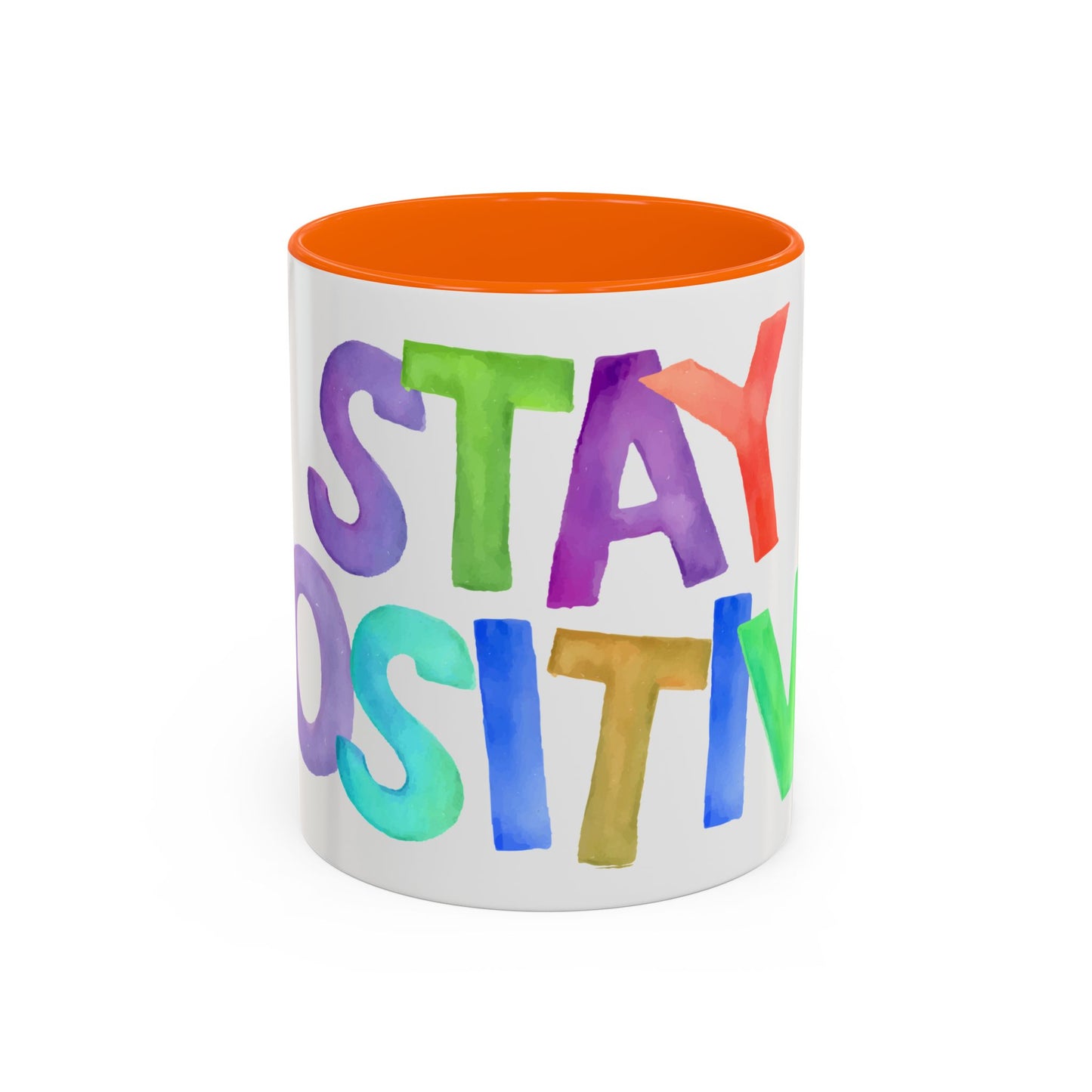 Stay Positive Coffee Mug | Motivational Inspiring Gift Cup