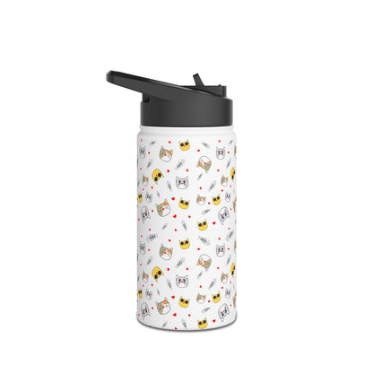Cute Owl Stainless Steel Water Bottle | Insulated Travel Mug