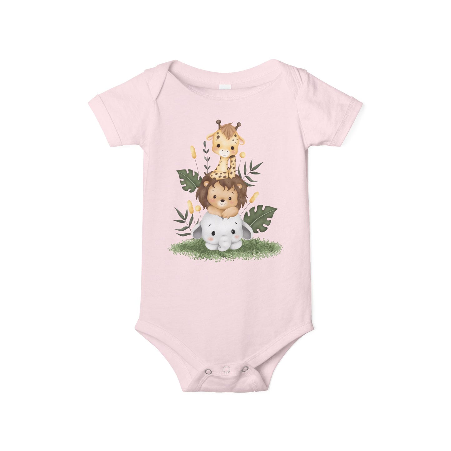 Animal Print Infant Bodysuit | Baby Shower Gift Onesie