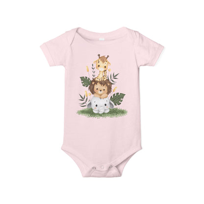 Animal Print Infant Bodysuit | Baby Shower Gift Onesie