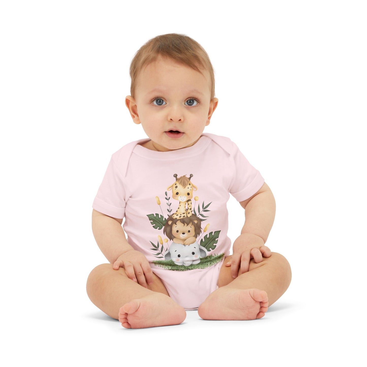 Animal Print Infant Bodysuit | Baby Shower Gift Onesie