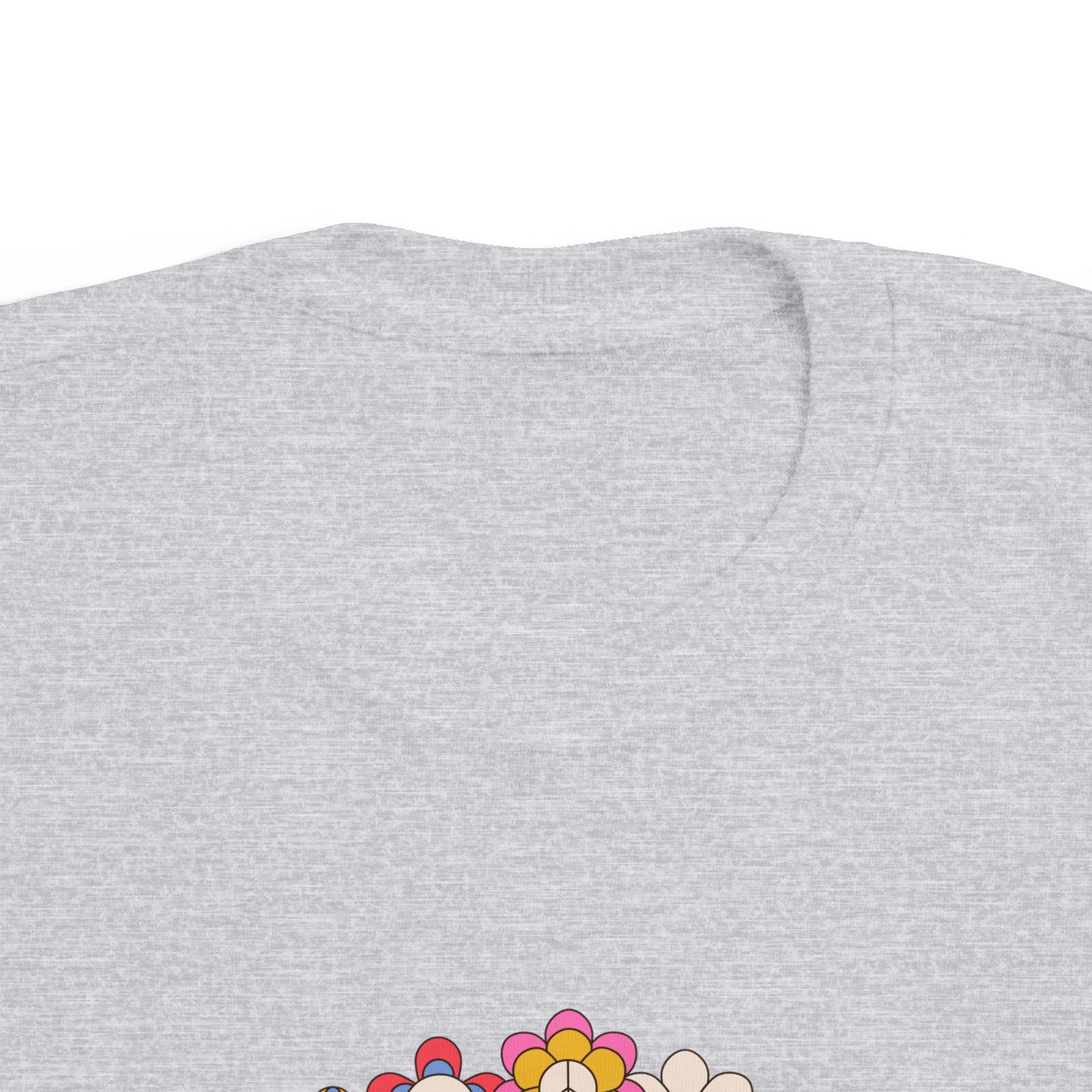 Toddler Tee Flower Power - Never Stop Growing, Cute Kids Shirt