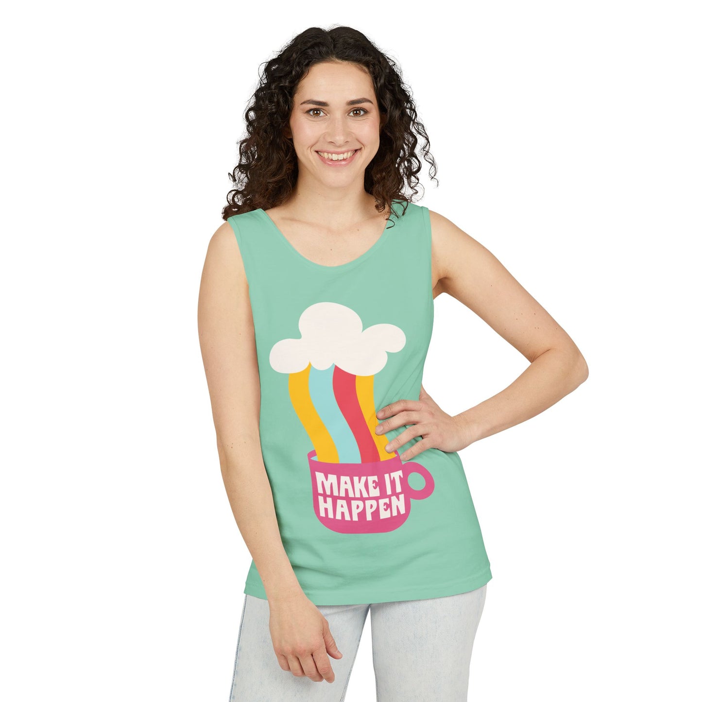 Colorful Motivational Tank Top - Unisex Tee | Gift for Her