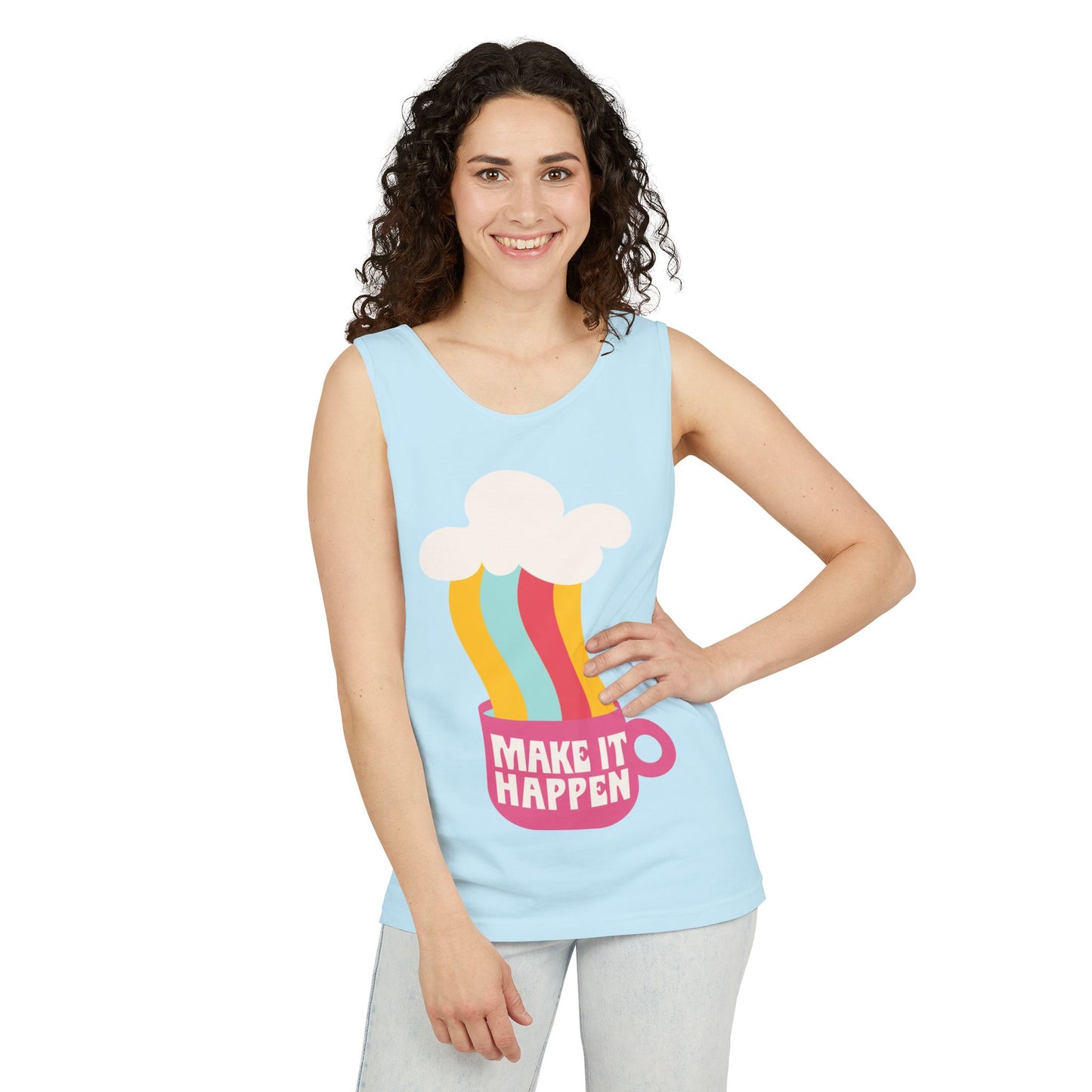 Colorful Motivational Tank Top - Unisex Tee | Gift for Her