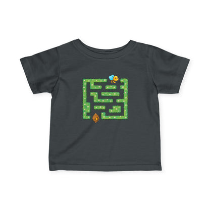 Infant Tee: Cute Baby Maze Game Inspired Toddler Shirt - Birthday Gift