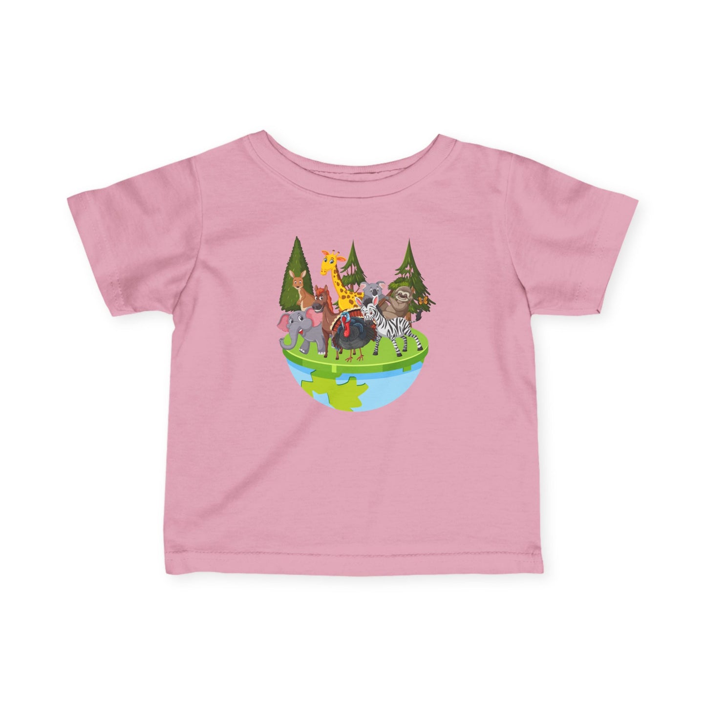 Animal Adventure Tee | Cute Baby Shirt Earth Day Gift