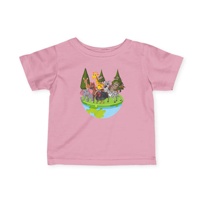 Animal Adventure Tee | Cute Baby Shirt Earth Day Gift