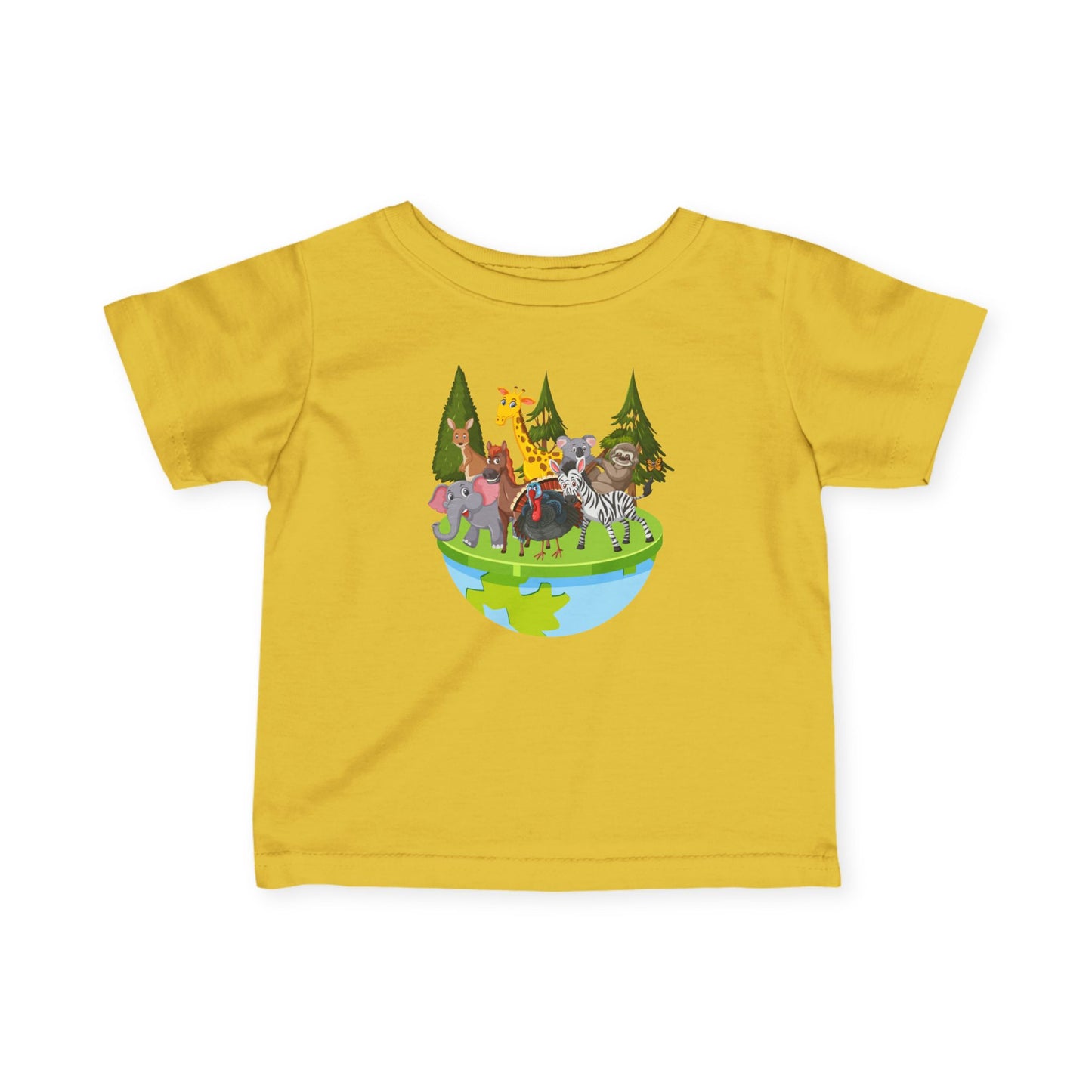 Animal Adventure Tee | Cute Baby Shirt Earth Day Gift