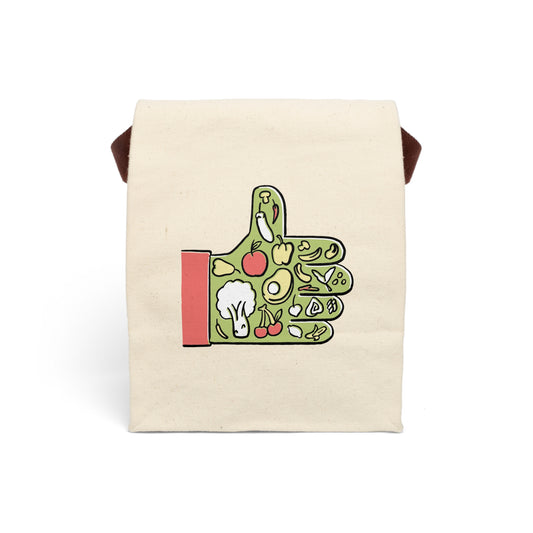 Eco-Friendly Canvas Lunch Bag | Reusable Vegan Tote