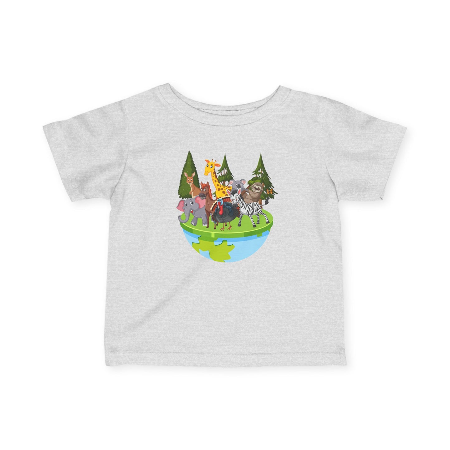 Animal Adventure Tee | Cute Baby Shirt Earth Day Gift